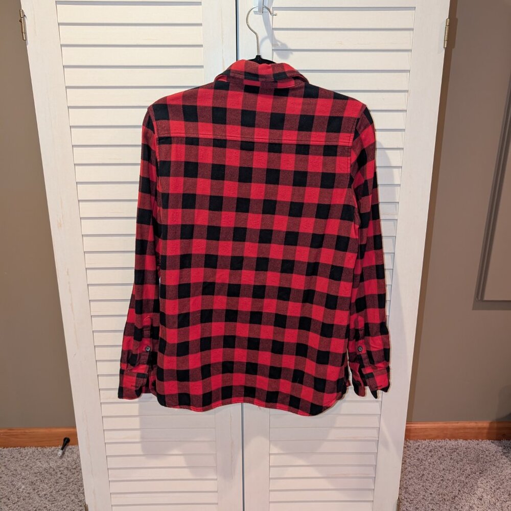 Tradlands Arapahoe 100% Cotton Red/Black Buffalo Plaid Flannel M - Picture 6 of 6